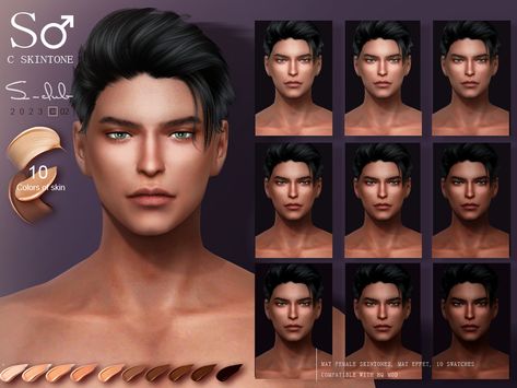 The Sims Resource - Sunny male skintones 0623 by S-Club The Sims 4 Cc Male Face Details, Ts4 Cc Male Skin Overlay, Sims 4 Cc Guy Skin Overlay, Sims4cc Male Skin, Ts4 Male Skin Details, Sims 4 Man Cc Skin, Sims Cc Skin Details Men, Ts4 Cc Male Skin Details, Male Cc Sims 4 Skin Details