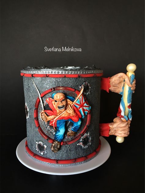 Iron Maiden Cake, Bday Cake, Iron Maiden, Wedding Ideas, Cake