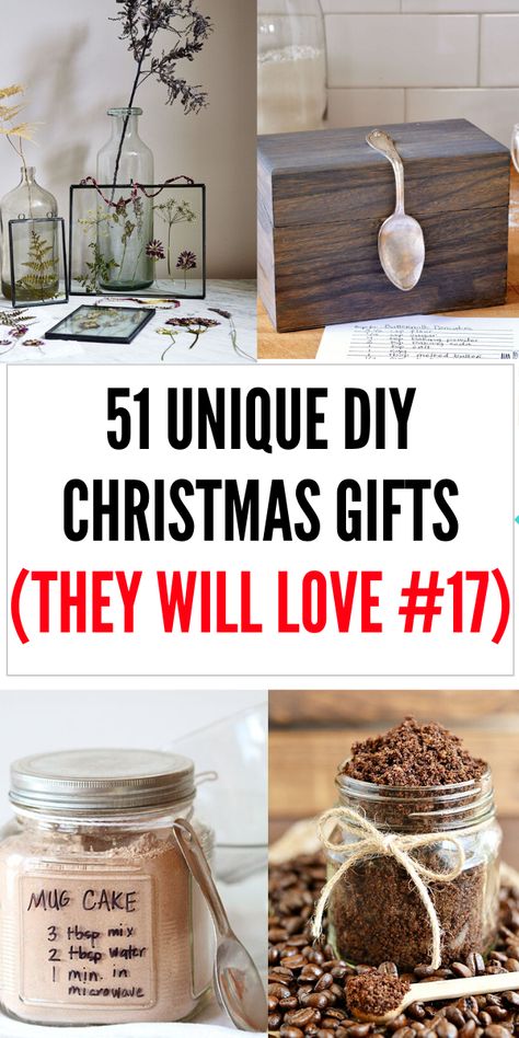 Creative Diy Christmas Gifts, Diy Gifts For Christmas, Unique Christmas Gifts Diy, Diy Christmas Gifts For Family, Easy Diy Christmas Gifts, Diy Xmas Gifts, Cheap Christmas Gifts, Ge Bort, Christmas On A Budget