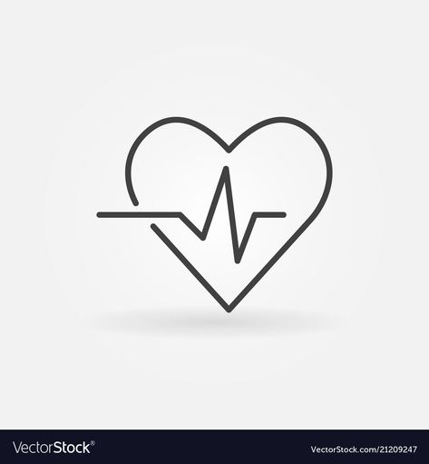 Heartbeat Logo, Baby Heart Rate, Gym Club, Heart Defect, Logo Project, At Home Workout Plan, Motion Graphic, Symbol Logo, Heart Rate