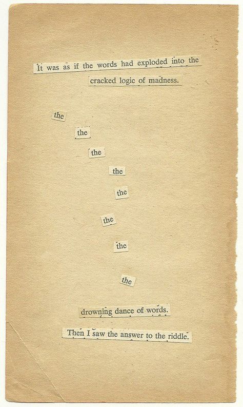 Poetry Exhibition, Erasure Poetry, Concrete Poetry, Blackout Poems, Poesia Visual, Found Poetry, Daily Inspirational Quotes, Poetry Ideas, Quotes Photo