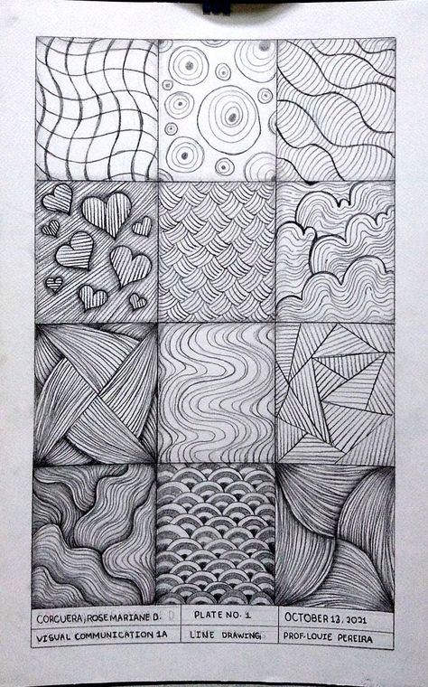 Organic Shapes Drawing Patterns, Basic Drawing Lines, Curvy Line Art Pattern, Patterns Drawing Simple, Line And Shape Art, Abstract Composition Design, Geometric Patterns Drawing, Zantangle Art, Basic Art Techniques