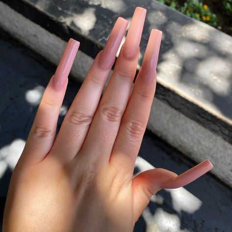 You can never go wrong with “xo beige” Tan Nail Designs, Beige Nail, Taylor Nails, Tan Nails, Tammy Taylor Nails, Acrylic Nails Nude, Tammy Taylor, Baby Pink Nails, Glitter Nails Acrylic