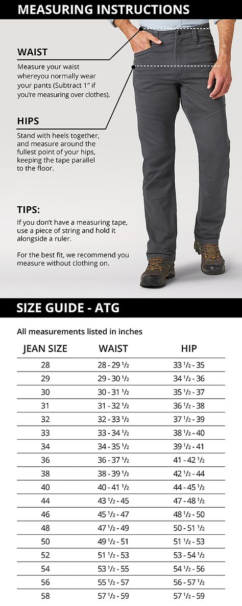 ATG™ by Wrangler® Men's Reinforced Utility Pant | Men's PANTS | Wrangler® Mens Cargo Pants Sewing Pattern, Trouser Measurements Chart For Men, How To Sew Mens Pants, Mens Sewing Patterns Pants, Mens Pants Pattern Sewing, Trouser Pants Pattern Men, Pants Pattern For Men, Men Trousers Pattern, Cargo Pants Pattern