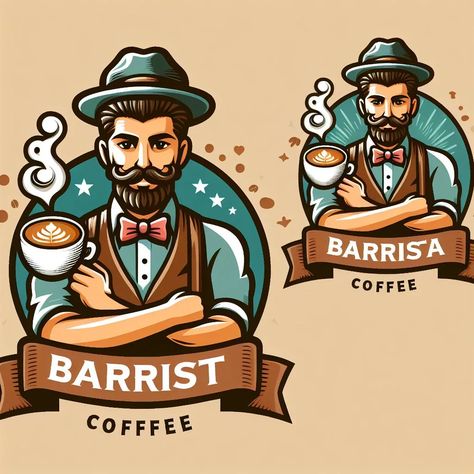 I will design supe barista coffee mascot logo with express delivery Coffee Mascot, Express Logo, Barista Coffee, Mascot Logo, Design Quotes, Logo Design Services, Coffee Cups, Football, ? Logo