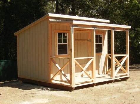 Saloon Style Shed, Shed With Porch Plans, Shed Porch Ideas, Sheds With Porches, Western Porch, Shed Porch, Outdoor Storage Buildings, Garden Shed Diy, Shed With Porch