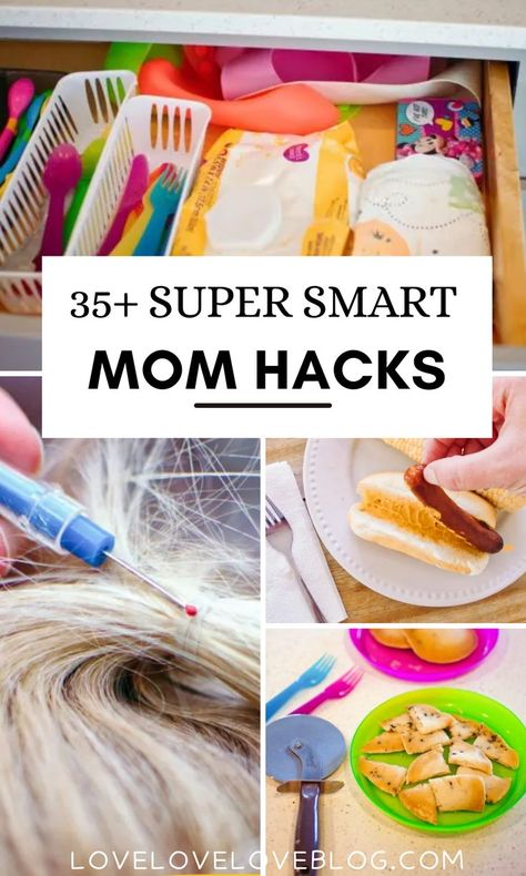 Check out these 35 genius mom hacks for kids, toddlers, and baby. These are the best first time mom life hacks for organization, baby care, food prep, and more. You'll love these new mom tips and tricks! New Mum Hacks, Mom Hacks Organization, Mom Travel Hacks, Mom Hacks Toddlers, Mum Hacks, New Mom Tips, Best Life Hacks, Mom Hacks Baby, Mom Breakfast