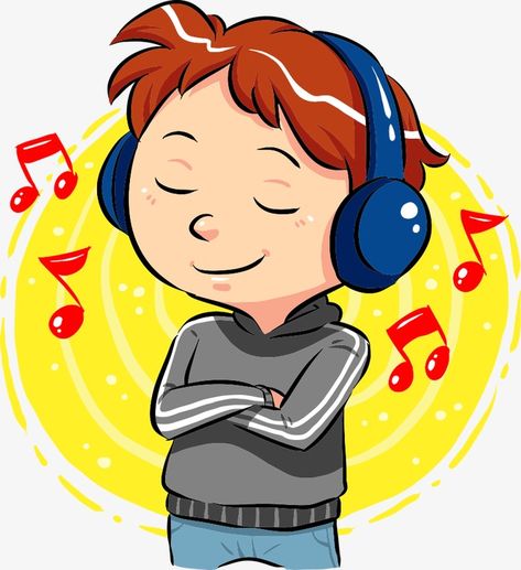 Music Clipart, Moral Stories For Kids, Music Cartoon, Music Drawings, Cool Tech Gadgets Electronics, Kids Vector, Music Headphones, Music Pictures, Cartoon Boy