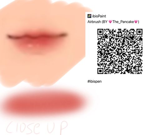 Lips Drawing Ibispaint, Air Brush Ibis Paint, Lips Ibis Paint Code, Kiss Mark Ibis Paint Code, Airbrush Ibis Paint Code, Jelly Art Style Brush Ibis Paint, Kiss Brush Ibis Paint, Ibis Paint Qr Code, App Drawings