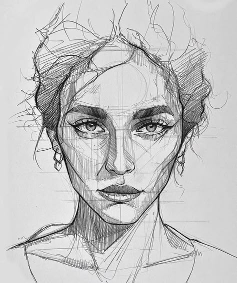 Face Art Drawing, Academic Drawing, Pencil Portrait Drawing, Pen Art Drawings, Portraiture Drawing, Art Sketches Pencil, Face Sketch, Portrait Sketches, Art Drawings Sketches Creative