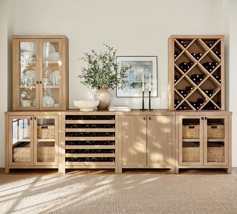 Built in wine rack