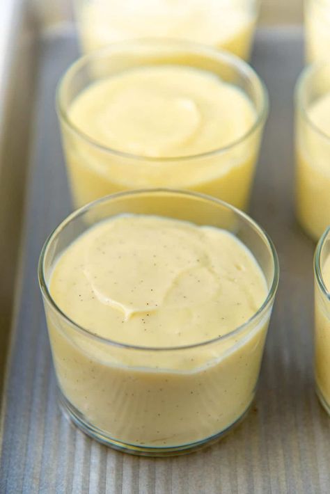 This homemade vanilla pudding is easy, creamy, and perfectly sweet! Only a handful of ingredients and so much better than store-bought. #TheFlavorBender #EasyRecipes #ClassicRecipes #VanillaPudding Vanilla Pudding Homemade, Diy Vanilla Pudding Mix Recipe, Instant Vanilla Pudding Recipes Simple, Vanilla Pudding Add Ins, Homemade Instant Vanilla Pudding, Healthy Chocolate Pudding Recipe, Best Pudding Recipe, Vanilla Pudding Desserts, Pudding Recipes Homemade