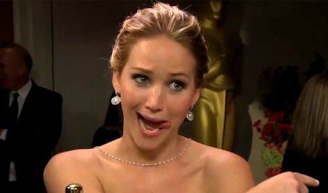 Jennifer Lawrence Is NOT Just like You, and That’s OK Jennifer Lawrence Funny, Wrong Time, Funny Face, Fav Celebs, Jennifer Lawrence, College Girls, Girl Crush, Hunger Games, Funny Moments