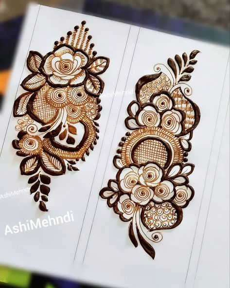 Floral Designs Mehendi, Floral Bunch Mehndi Design, Advance Mehndi Design, Mehendi Bunch, Mehendi Patches, Mehndi Bunch, Mehndi Patches, Bunch Mehndi, Mehndi Practice