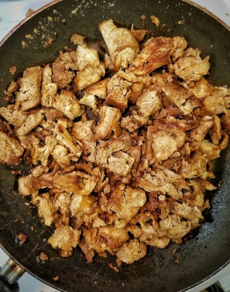 How To Make Tofu Taste Like Chicken - Plant Based And Broke Tofu Taste Like Chicken, Maternity Meals, Vegan Entree Recipes, Tofu Recipes Healthy, Delicious Vegetarian Dinner, Vegan Patties, Tofu Chicken, Cheap Vegan Meals, Assorted Nuts