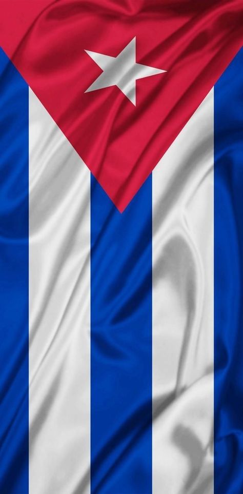 Cuba Wallpaper, Cuba Country, Diy Party Props, Cuba Pictures, Vintage Cuba, Cuban Flag, Cuba Flag, Cuban Culture, Flag Painting