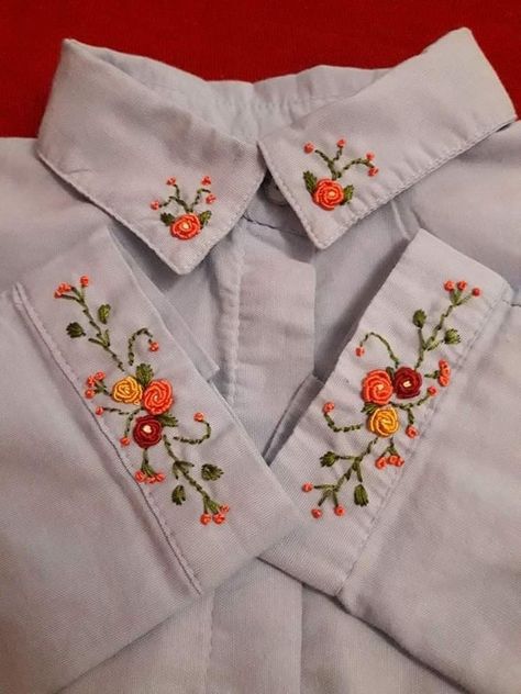 White Dress Designs, White Dress Embroidery, White Dress Design, Dress Embroidery Designs, Modern Hand Embroidery Patterns, Clothes Embroidery Diy, Embroidery Lessons, Embroidered Kurti, Subscribe My Youtube Channel