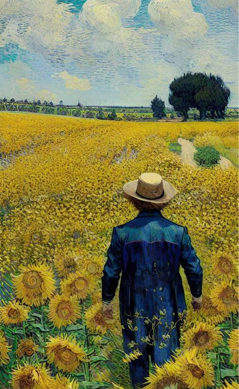 Vincent van Gogh | “I find comfort in contemplating the sunflowers.” | Facebook Sunflower Art Project, Vincent Van Gogh Artwork, Van Gogh Wallpaper, Vincent Van Gogh Art, Most Famous Paintings, Van Gogh Sunflowers, Nature Artists, Arte Van Gogh, Flower Art Drawing