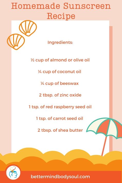 When it comes to your skin, you shouldn’t mess around. Wear sunscreen every day, especially if you’re outside and exposed to the sun’s harmful UV rays. Now, a lot of the store-bought brands have nasty ingredients in them and are not ideal for your sensitive facial skin. That’s why using a natural sunblock is a great idea. They’re not always easy to find, so this list of DIY natural sunscreen recipes is a great place to start! #DIY #allnatural Skin Protection From Sun, Diy Sunblock Recipe, Homemade Sunscreen Natural Recipe, Diy Sunscreen Natural, Homemade Sunscreen Natural, Diy Sunscreen Lotion, Diy Natural Sunscreen, Pool Protection, Natural Sunscreen Recipe