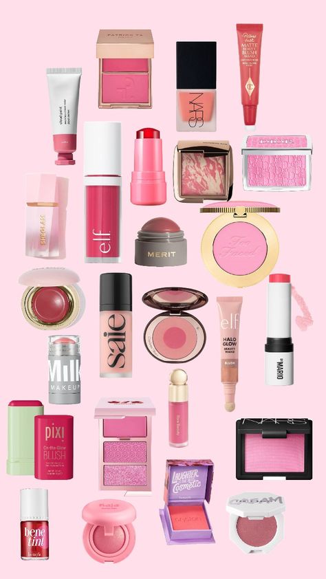 #blush #beauty #sephora #pink #cute #viral Sephora Needs, Blush Recommendation, Sephora Stuff, Pink Blush Makeup, Sephora Makeup Products, Sephora Must Haves, Sephora Wishlist, Blush Sephora, Blush Products