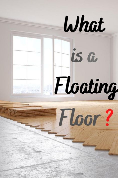 Do you know what is a floating floor and how can you easily install a floating floor?  This is the best type a floor you can have in your home!  Find out here the advantages and disadvantages of floating floors! Floating Hardwood Floors, Floating Floor Colors, Floating Floors Wood, Laying Flooring, Floating Flooring, Floating Floorboards, Floating Floors, Woodworking Tutorials, Woodwork Projects