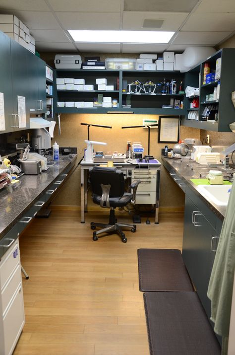 Mobile Laboratory Design, Dental Technician Laboratory Design, Small Laboratory Design, At Home Laboratory, Dental Laboratory Design Interiors, Dental Technician Laboratory, Dental Laboratory Design, Laboratory Design Interior, Laboratory Cabinet