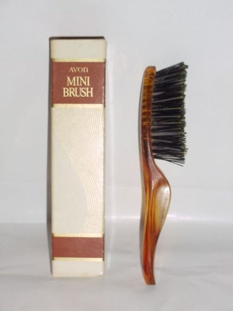 Tortoiseshell Hair, Mini Brush, Avon Collectibles, Tortoise Shell Hair, Avon Lady, Childhood Memories 70s, Avon Vintage, Foto Vintage, Vintage Memory