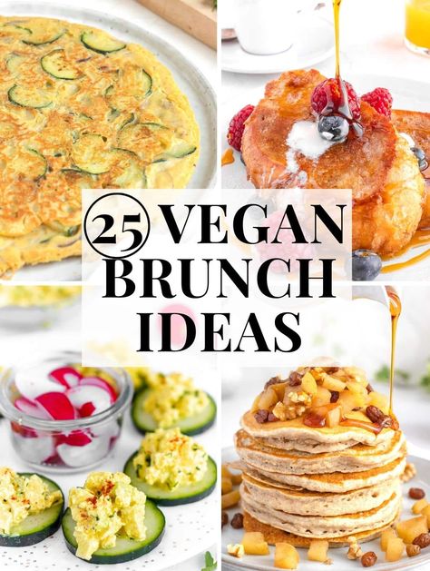 Best Vegan Brunch Recipes - Plant Based School Vegan Brunch Ideas, Vegan Brunch Recipes, Vegetarian Brunch, Plant Based School, Best Brunch Recipes, Vegan Cinnamon Rolls, Vegan Brunch, Vegan Banana Bread, Savory Vegan