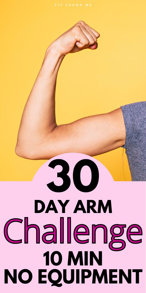 Arm Workouts With Weights, Arm Workout Women No Equipment, Workouts With Weights, Easy Arm Workout, 30 Day Arm Challenge, Arm Workout No Equipment, Arm Workout For Women, Artery Cleanse, Arm Workout Challenge