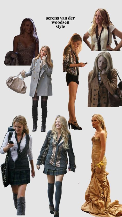 ✨ Serena Van Der Woodsen Style Winter, Serena Van Der Woodsen Thanksgiving, Serena Van Der Woodsen Winter Outfits, How To Dress Like Serena Van Der Woodsen, Serena Outfits Gossip Girl, Serena Van Der Woodsen Style Outfits, Serena Van Der Woodsen Party, Serena Van Der Woodsen Outfits, Serena Outfits