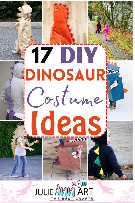 Do you wish to watch some cute dinos walking around (or maybe yourself in the mirror!)? With these DIY dinosaur costume ideas, you don’t need to go back in time to inspire a dino getup for a prehistoric vibe. Dinosaur hoodie and sweatpants, carton dinosaurs, cartoon dinosaurs….. there will be many ways and material options to display the look of these animals, whether you love the triceratops, T rex, or any imaginative ones. Now, who will say they have gone extinct? Pterodactyl Costume, T Rex Halloween Costume, Diy Dinosaur Costume, Toddler Dinosaur Costume, Adult Dinosaur Costume, Costume Dinosaure, Kids Dinosaur Costume, Dinosaur Costumes, Costume Ideas For Kids