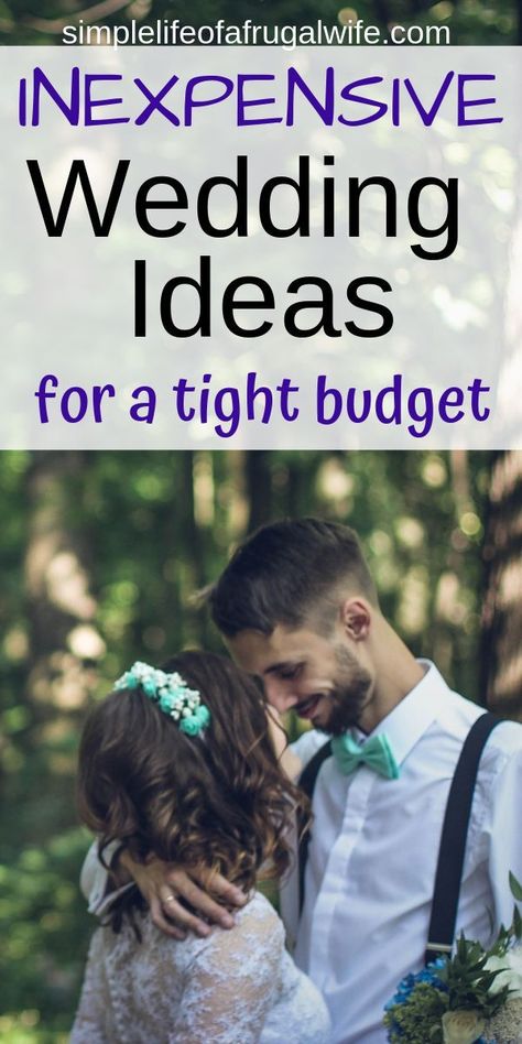 Frugal Wedding Ideas Diy, Bargain Wedding Ideas, Cheap Wedding Planning, Unique Cheap Wedding Ideas, $500 Wedding Budget, Wedding Invitations On A Budget, How To Have A Small Wedding, How To Have A Cheap Wedding, Simple Second Wedding Ideas