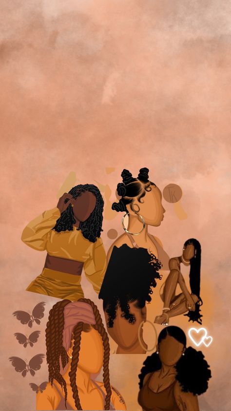 Goddess Knotless Braids, Goddess Knotless, Black Power Art, Afrocentric Art, Black Art Painting, Black Artwork, Knotless Braids, Black Cartoon, Black Love Art