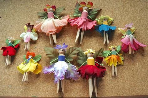 Snail Craft, Fleurs Diy, Wooden Clothespins, Fairy Crafts, Clothespin Dolls, Clothes Pin Crafts, Fairy Birthday, Peg Doll, Fairy Garden Diy