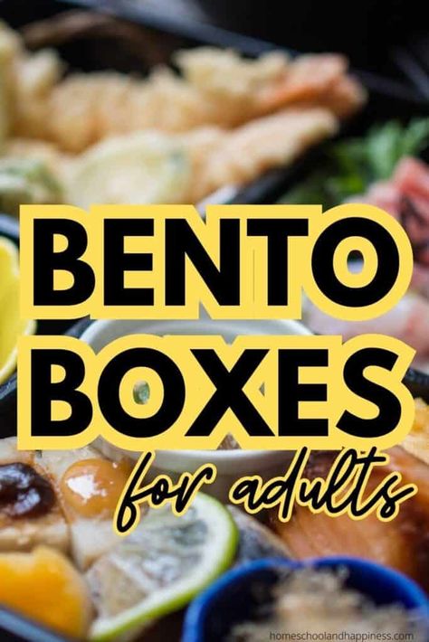 Best Adult Bento Box Containers Bento Boxes For Adults, Bento Box Lunch For Adults, Adult Bento Box, Bento Boxes Containers, Bento Box Recipes, Lunch Box Idea, Box Lunches, Lunch Box With Compartments, Adult Lunches