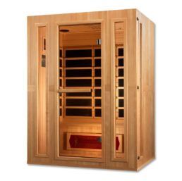 <div class="cycle-product-name"><a href="https://celebrationsaunas.com/product/magellan/">Magellan 3 Person Low EMF Home Sauna</a></div><div class="cycle-product-price"><del><span class="woocommerce-Price-amount amount"><bdi><span class="woocommerce-Price-currencySymbol">$</span>4,499.00</bdi></span></del> <ins><span class="woocommerce-Price-amount amount"><bdi><span class="woocommerce-Price-currencySymbol">$</span>2,795.00</bdi></span></ins></div> Far Infrared Sauna, Canadian Hemlock, Heat Energy, Golden Design, Tempered Glass Door, Privacy Glass, Control Panels, Infrared Sauna, Be Natural