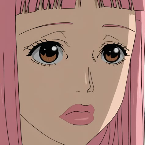 𝒑𝒂𝒓𝒂𝒅𝒊𝒔𝒆 𝒌𝒊𝒔𝒔 Strange Drawings, Miwako Sakurada, Lucky Vicky, Paradise Kiss, Vintage Manga, Pink Angel, I Am A Queen, Cartoon Profile Pics, Instagram Inspo