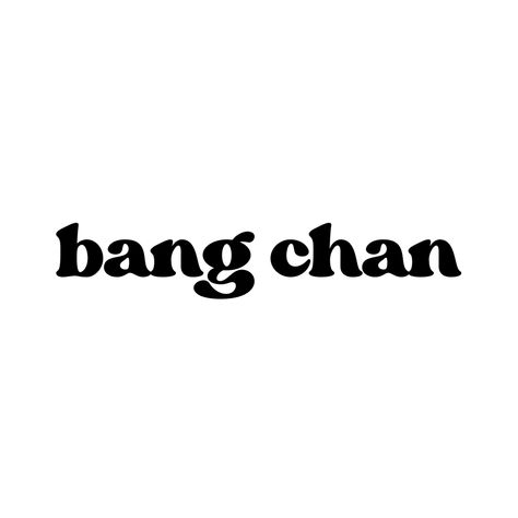 Bangchan Name Logo, Kpop Profiles, Black And White Logos, Stray Kids Chan, Aesthetic Template, Widget Icon, Graphic Design Fun, Kid Memes, Phone Icon