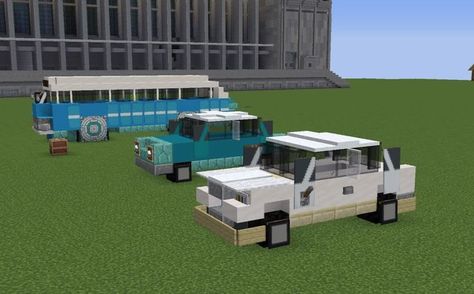 Minecraft Vehicle Ideas, How To Make A Car In Minecraft, Minecraft City Details, Minecraft Car Build, Minecraft Car Design, Car Minecraft, Minecraft Cars, Minecraft Vehicles, Minecraft Car