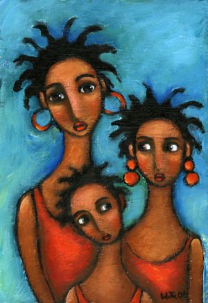 Wendy Ryan Folk Art Blog: Naive Folk Art Black Family Small Format Painting Naive Art People, African Folk Art, Black Folk Art, Soulful Art, Black Family, Afrocentric Art, My People, Black Artwork, Maya Angelou