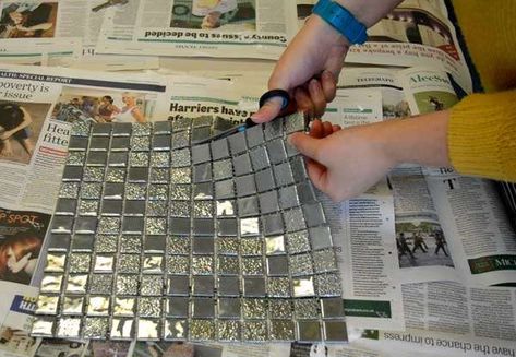 Floor Grout, Mosaic Tile Sheets, Mosaic Art Diy, Mosaic Tray, Victorian Tiles, Tile Accessories, Diy Tray, Wood Effect Tiles, Patio Tiles