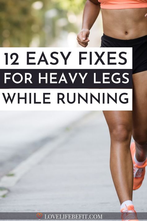 Fix your heavy legs while running and avoid heavy leg syndrome with these 12 easy solutions. Make your heavy legs when running history with better training #heavylegswhilerunning #heavylegssyndrome Heavy Legs Syndrome, Runners Legs Women, Runners Legs, Running Benefits, Improve Running, Sore Legs, Beginner Running, Tired Legs, Runner Problems