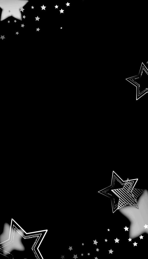 Star Background Aesthetic Black, Christmas Overlays For Edits, Black And White Stars Wallpaper, Art Methods, Stars Background, Future Wallpaper, Gothic Wallpaper, Cocoppa Wallpaper, Emo Wallpaper