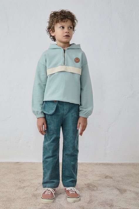 Kith Kidswear, Dear World, Retro Sweatshirts, Children Fashion, Baby Design, Corduroy Pants, Boys Shirts, Kids Fashion, Design Ideas