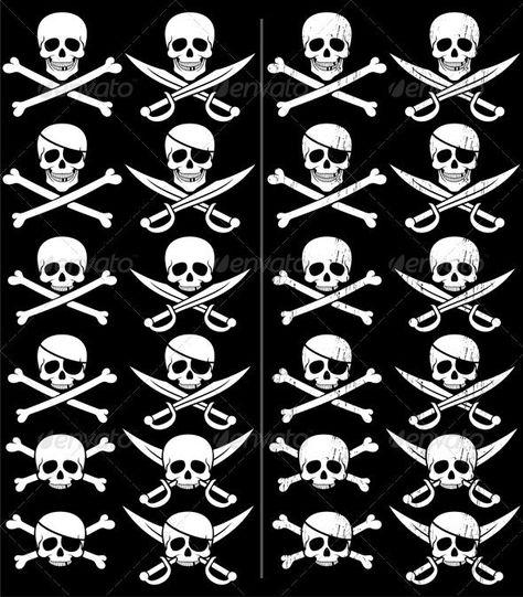 Kingdom Banner, Pirate Elements, Pirate Symbols, Cartoon Pirate, Superhero Silhouette, Jolly Roger Flag, Angel Vector, Grunge Effect, Pirate Tattoo