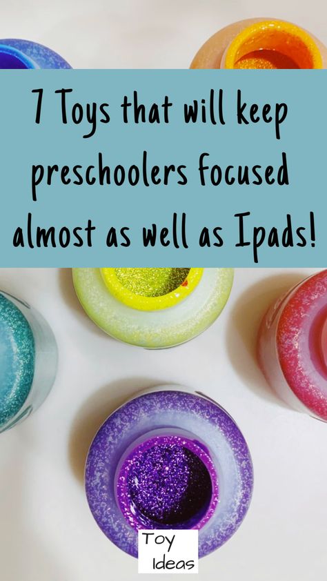 How To Keep Preschoolers Busy, Diy Toys For Preschoolers, Best Preschool Toys, Preschool Toys Classroom, Toys For Preschoolers, Kindergarten Toys, Keep Kids Busy, Free Toys, Kids Focus