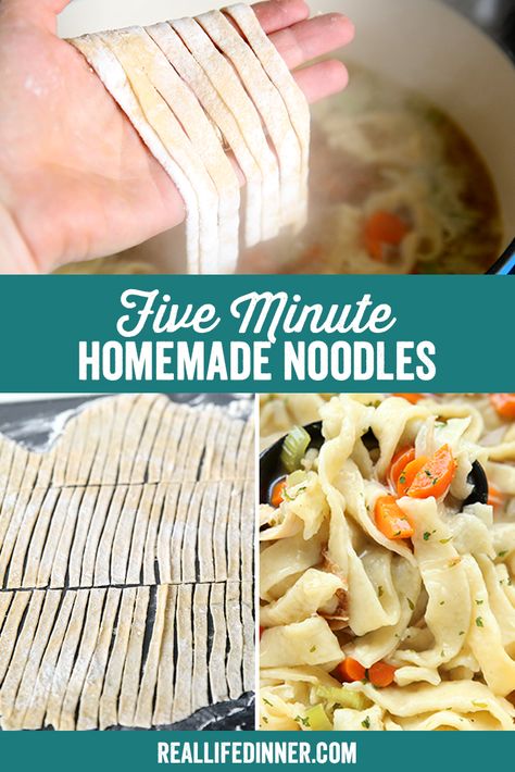 Homemade Noodles For Chicken And Noodles, Egg Noodles For Chicken Noodle Soup, Homemade Chicken Noodle Soup Noodles, Recipe For Homemade Noodles, Homemade Egg Noodle Recipes, Noodle Recipes Easy Homemade, Home Noodles Recipe, Easy Homemade Noodles For Soup, Chicken Soup Homemade Noodles