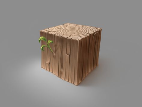 Just a cubed piece of wood wooden wood texture technique procreate practice nature material illustration digital painting cube artwork Wood Material Study, Wood Texture Art, Cube Artwork, Material Rendering, Procreate Practice, Object Painting, Material Illustration, Material Reference, Colour Grading