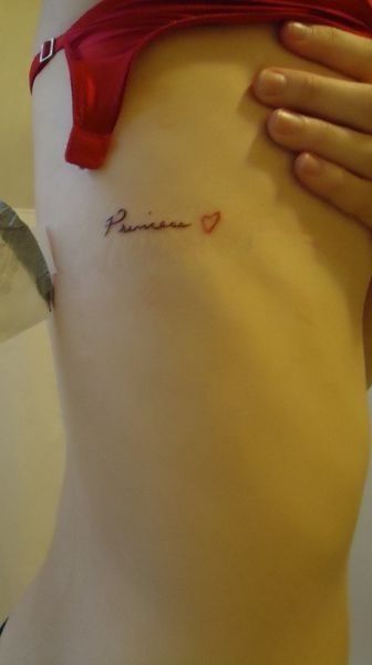 Princess in grandmas writing<3 Princess Tattoo Writing, Princess Tattoos, Princess Tattoo, Princess Costume, Fish Tattoos, Jesus Fish Tattoo, Tatting, Writing, Tattoos