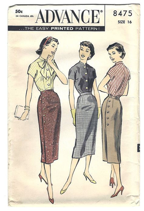 PWAP-0146 Vintage Advance Pattern 8475 S16